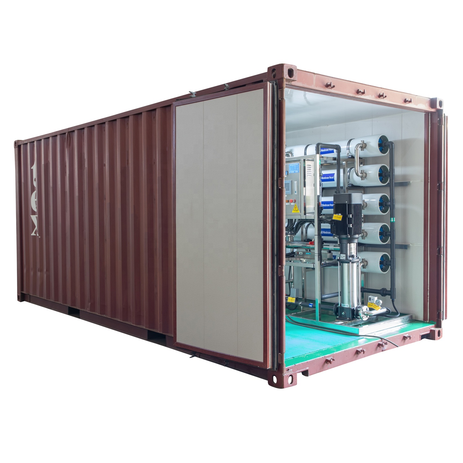 15000L /H Containerized Integrated Water Purification System
