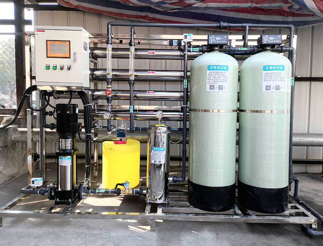 2000L/H single-stage reverse osmosis equipment